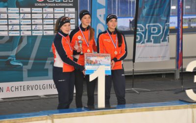 NK scholen ploegenachtervolging